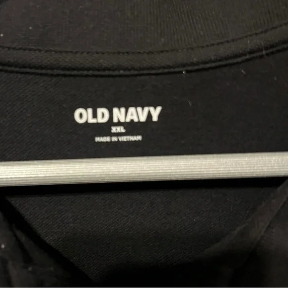 Old Navy Black Short-Sleeve Polo Shirt – XXL - Picture 5 of 5